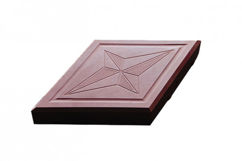 Тротуарная плитка Ромб «Роза ветров»