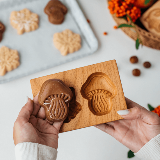 Пряничная форма Грибочек&листочек