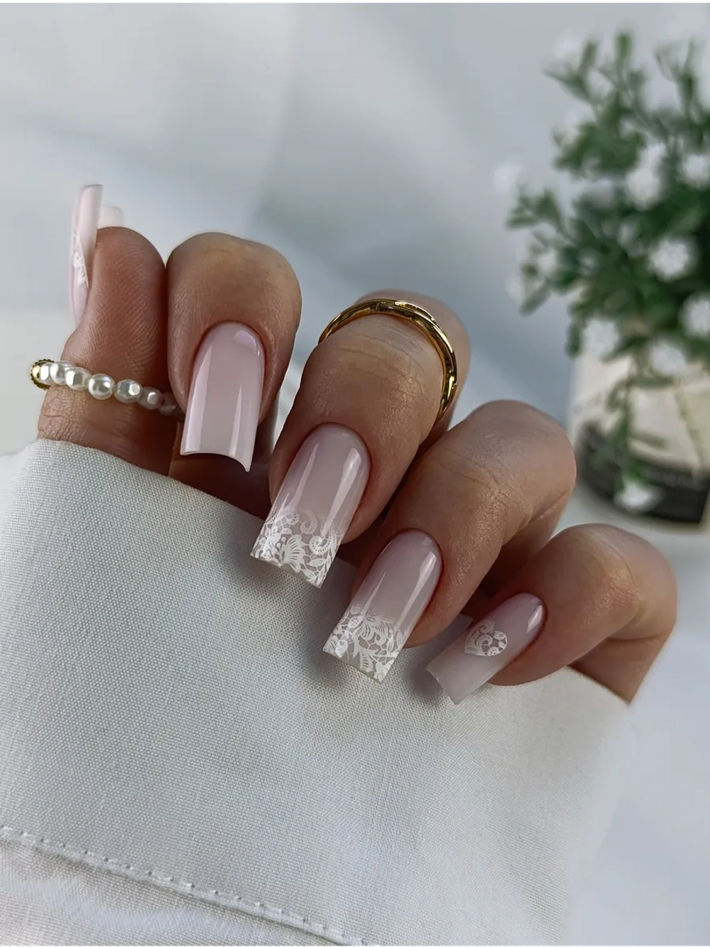 Lucky Rose Слайдеры наклейки для длинных ногтей 426