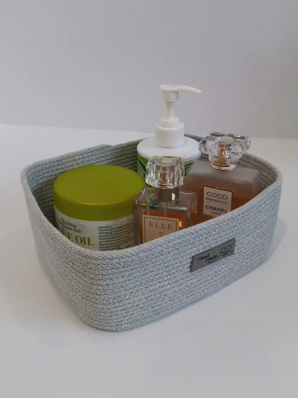 Корзина для хранения плетеная