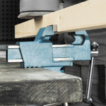 Тиски слесарные, 63 мм, крепление для стола, винтовой зажим (Глазов)