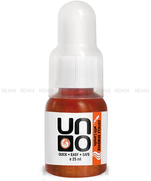 UNO, Средство для удаления кутикулы Cuticle remover, 25 мл