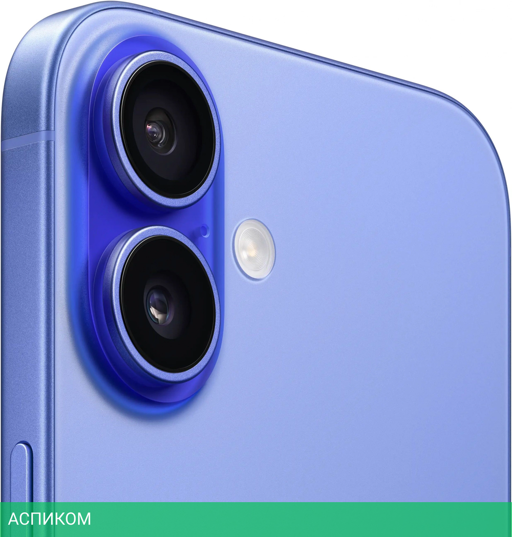 Смартфон Apple iPhone 16 A3287 128GB Ultramarine (MYEC3HN/A)