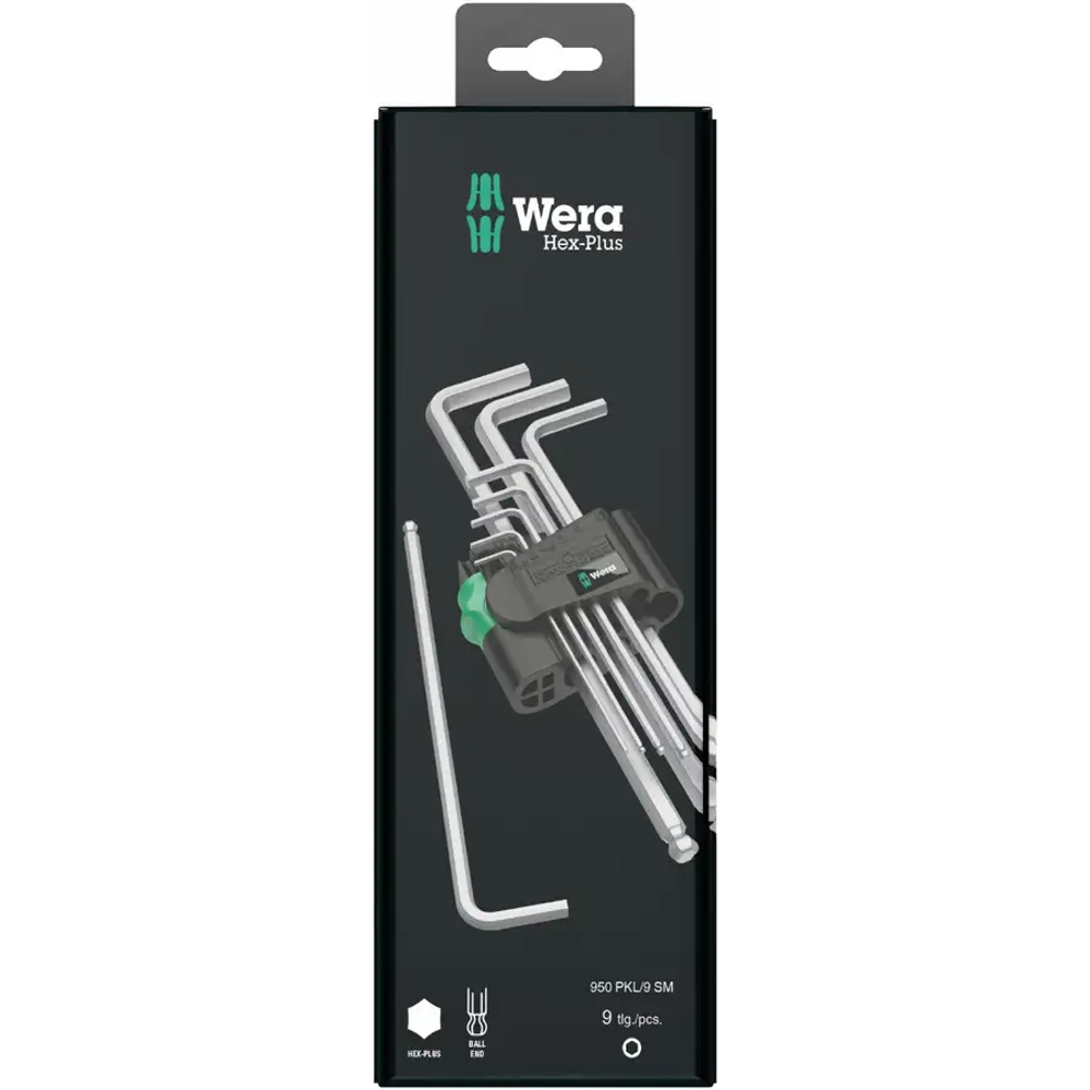 Набор Г-образных шестигранных ключей Hex-Plus WERA 05073391001