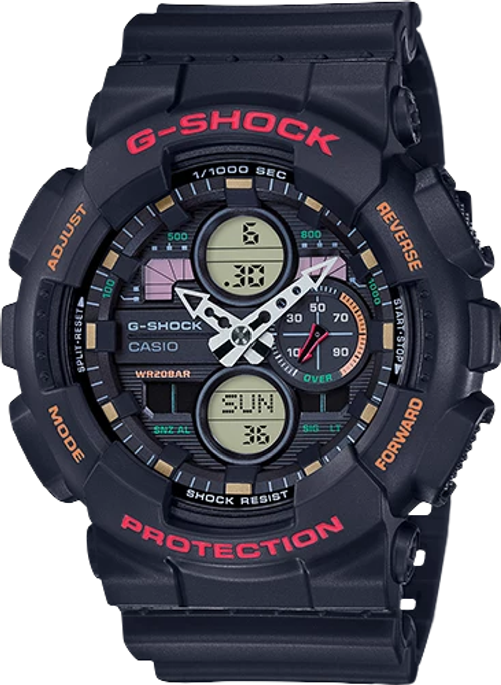 Часы Мужские Casio G-Shock GA-140-1A4