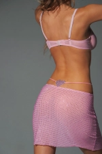 Юбка пляжная pink