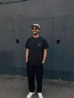 Футболка Miracle Apparel Heavy Soft Black Flame Графит