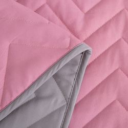 Покрывало однотонное двухстороннее и одна наволочка ODP008