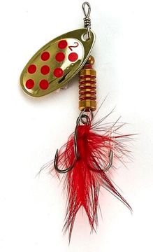 Блесна вращ. Lucky John SPIN X ROUND 02 5,0г GR