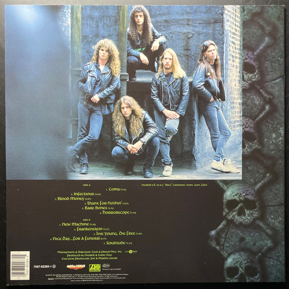 Overkill ‎– Horrorscope (Германия 1991г.)