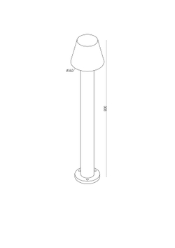 Ландшафтный светильник Outdoor O421FL-L5GF