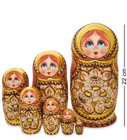 Народные промыслы МР-69/ 3 Матрешка 7м «Людмила»