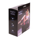 Черно-красные поножи Lola Games Party Hard Tricky 1102-01lola