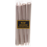 Свеча «Эдем» (набор 4 шт) 1,9*20 см, Розовое золото