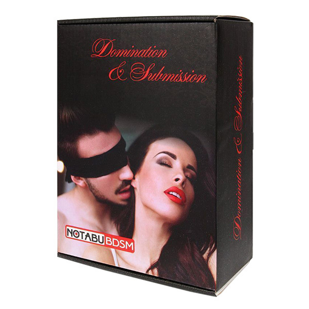 Черная боди-портупея с пристегивающимися наручниками Bior Toys Notabu NTB-80746