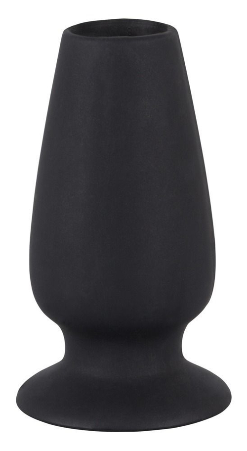 Анальная пробка-тоннель Orion Lust Tunnel M, силиконовая, чёрная