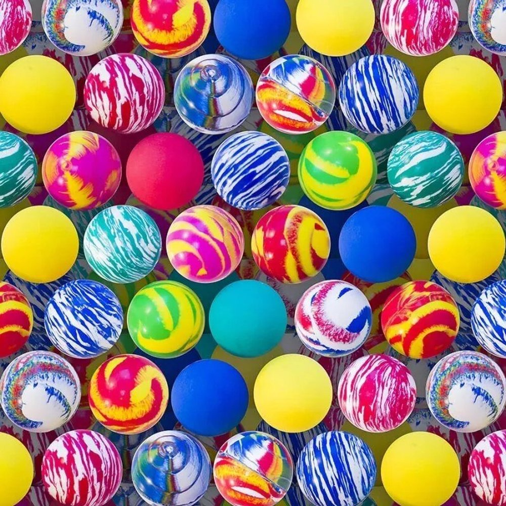 Мячи-прыгуны 32 мм «Ураган» 100 шт