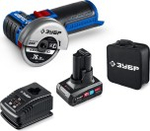 Угловая шлифмашина аккумуляторная ЗУБР AB-76-41 Профессионал