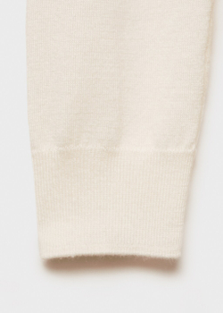 Джемпер из смесовой шерсти с круглой горловиной