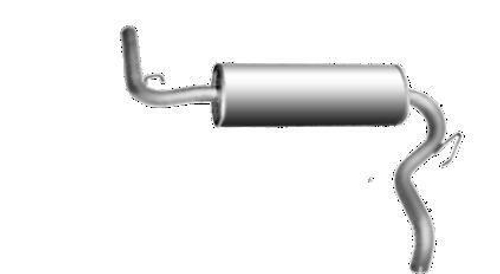 Глушитель основной для ВАЗ 21213, 2131 Автоглушитель