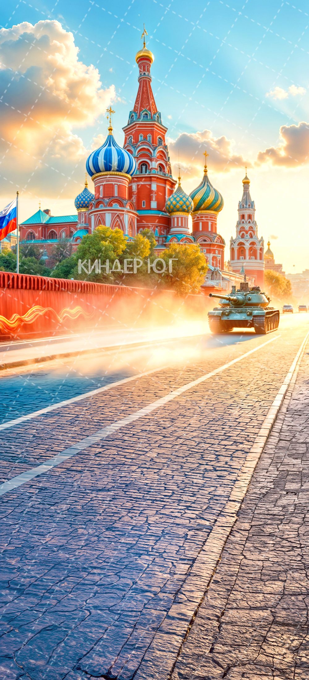Фотофон "Красная площадь" арт. ФФ911-22