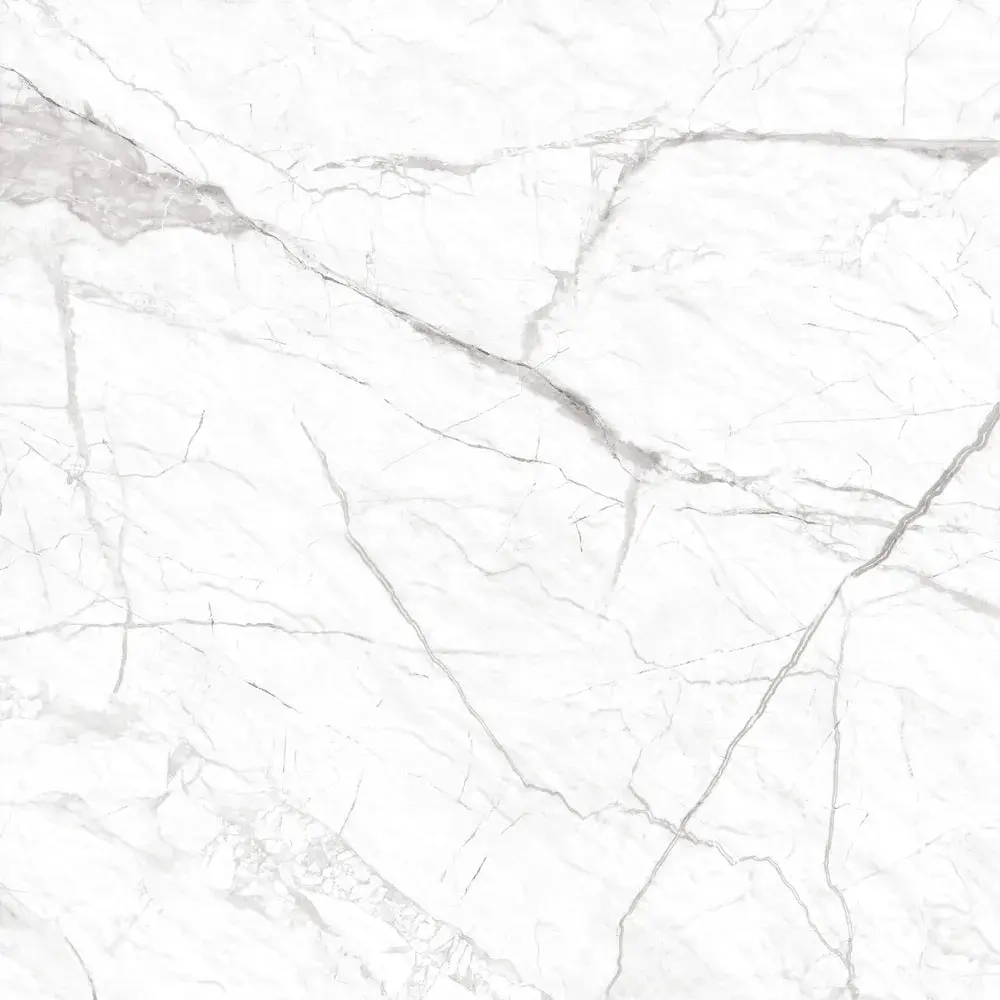 Керамогранит Alma Ceramica GFU04LRT07R Laurent 60x60 белый сахарный под камень