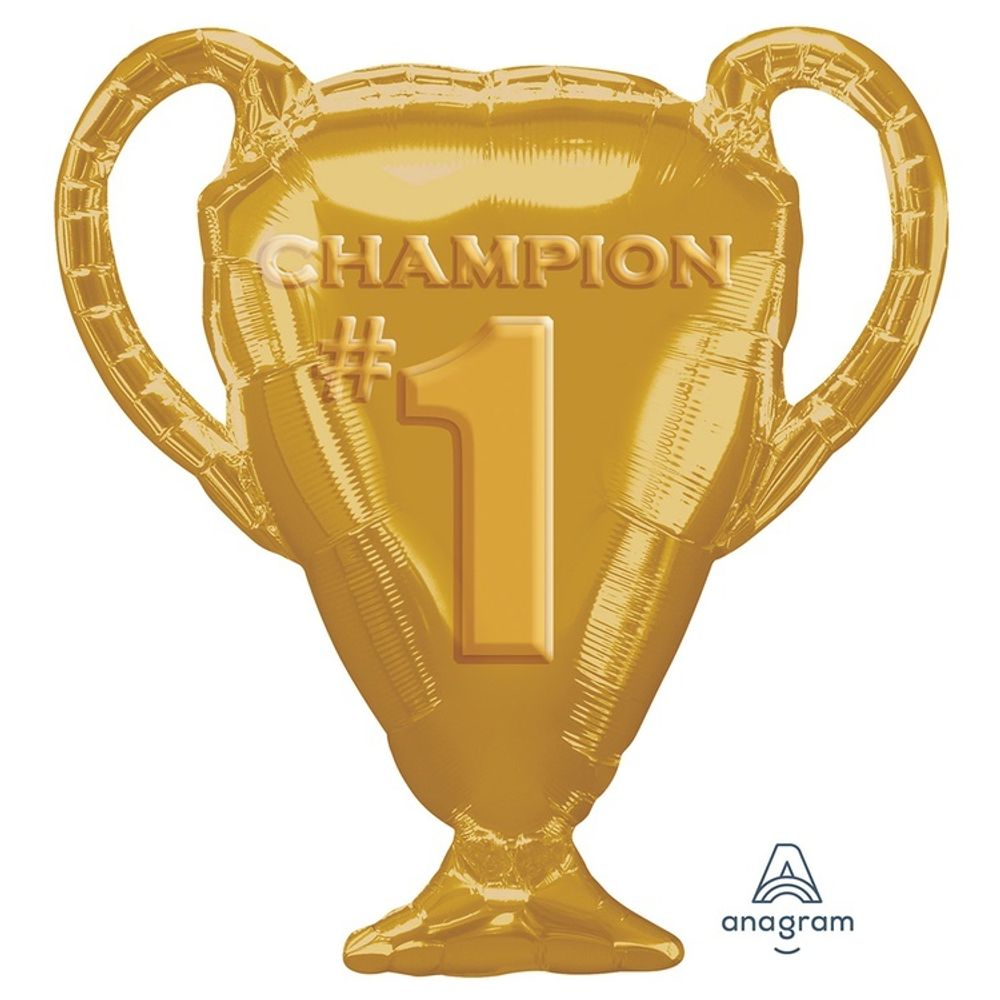 Шар-фигура, фольга, Кубок чемпиона золотой (AN) 71 см