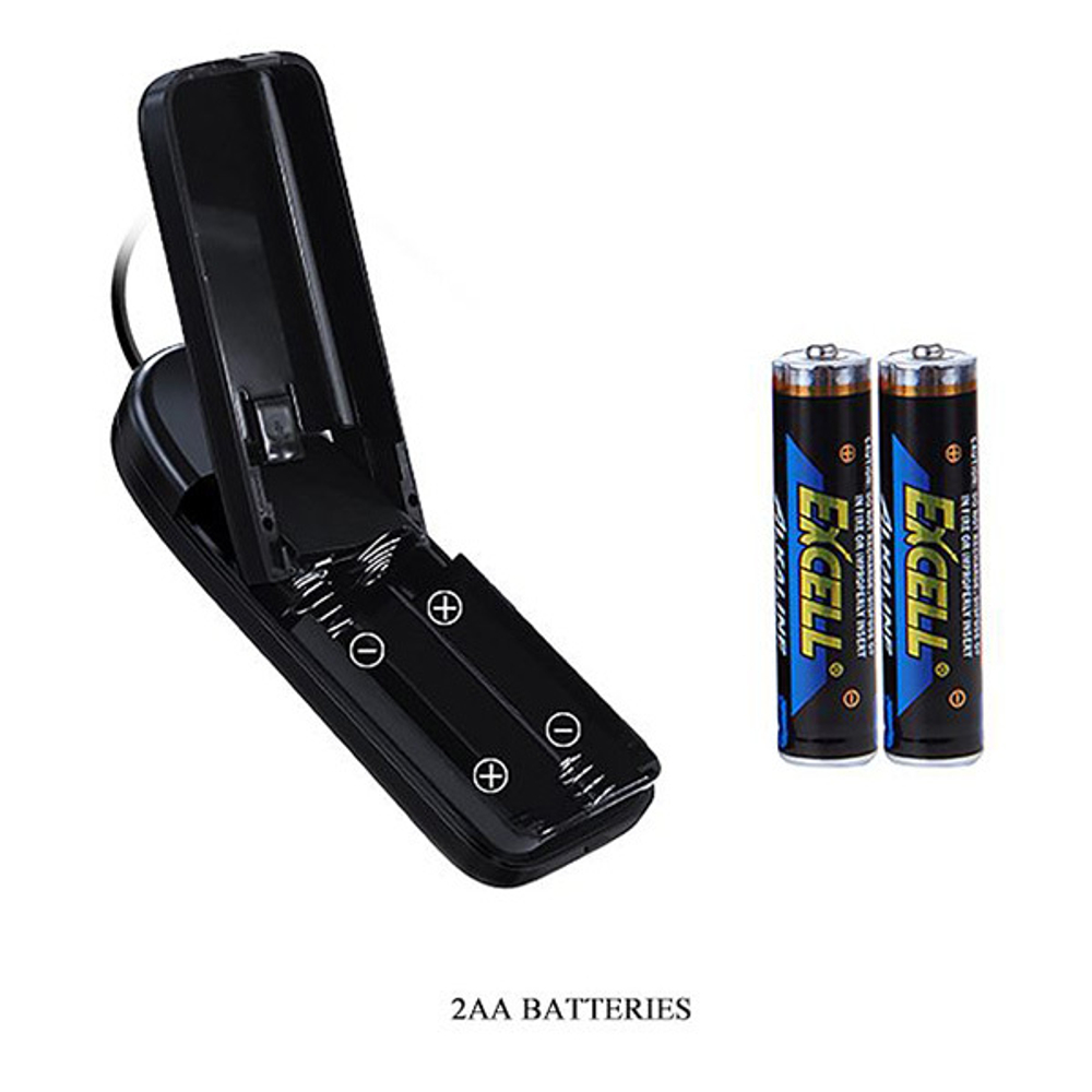 Телесный вибратор-гигант с выносным пультом 27см Baile Jack BW-008039Z