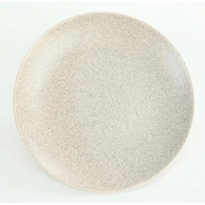 Тарелка обеденная 27 см Alfa Бежевый мрамор