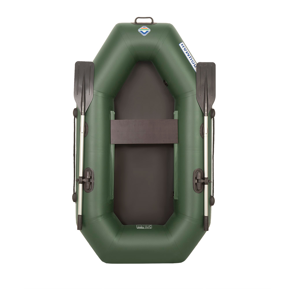 Лодка гребная Лоцман Стандарт 200 (зелёный, 200 )