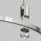 Шинопровод полукруг 800 мм Flarity платина Technical trx154-sr-d800-pt