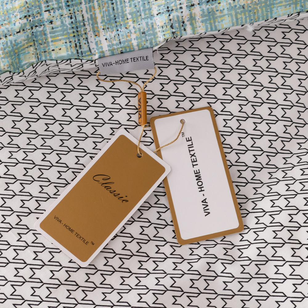 Комплект постельного белья Сатин Элитный на резинке CPLR053