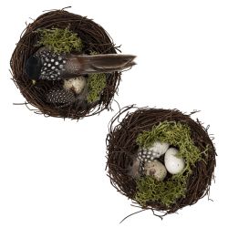 GAEM Набор из 2-х изделий декоративных "Пасхальная композиция" (3*4), L19,5 W12 H5 см