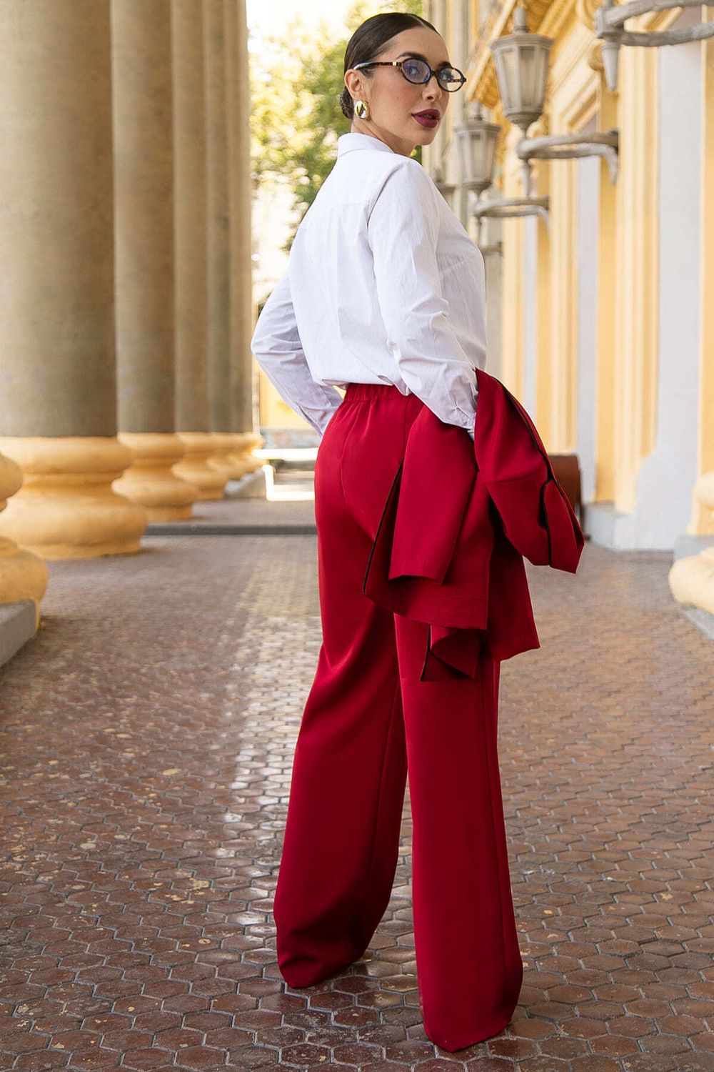 Брюки Брайн (бордо) Б14107-33М LT Collection