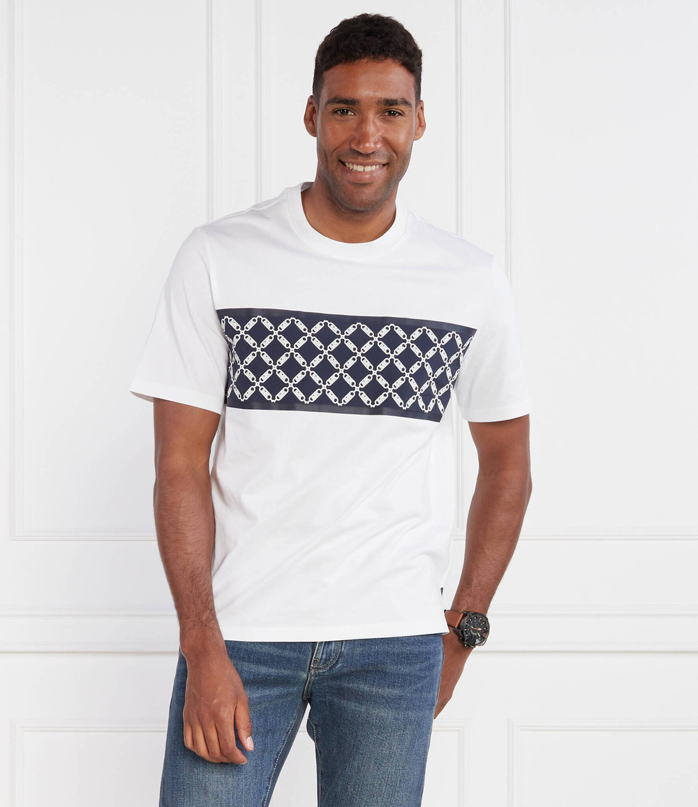 Футболка EMPIRE STRIPE Michael Kors - белый(CF351MS1V2)