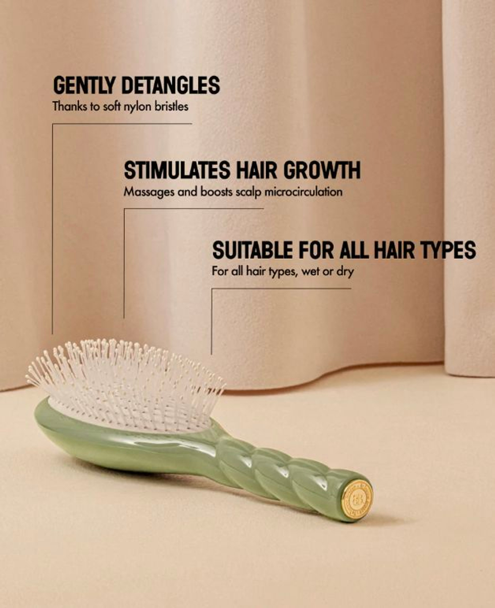 La Bonne Brosse Массажная расческа для волос N 04 Miracle Detangling and Massaging Brush - Pink