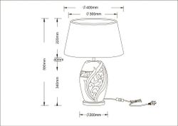 Декоративная настольная лампа Arte Lamp