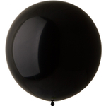 Шар латексный Пастель 69 см (Черный)