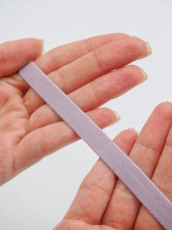 Резинка бретелечная морской туман глянцевая ширина 10 мм