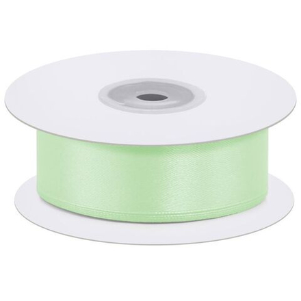 Лента атласная (1,2 см*22,85 м) Нежно-зеленый, 1 шт.