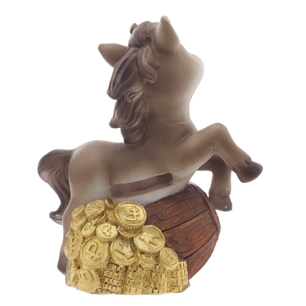 GAEM Копилка "Лошадка", L12 W6 H13 см, 4в.