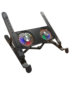 Подставка для ноутбука с охлаждением и подсветкой Hoco DH17