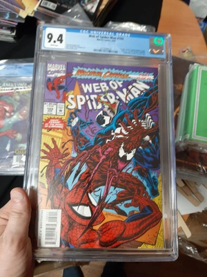 CGC Web of Spider-Man #103. Maximum Carnage Состояние 9,4