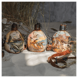 Фляжка ручной работы «Охотничья»