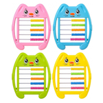 Счеты детские MC-Basir, пластиковые на подставке, 16.5*14 см, серия "Котёнок", для обучения счету ребенка