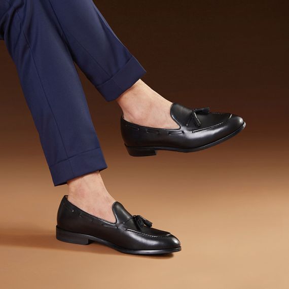 Thom Wills Tassel Loafer 'Black'