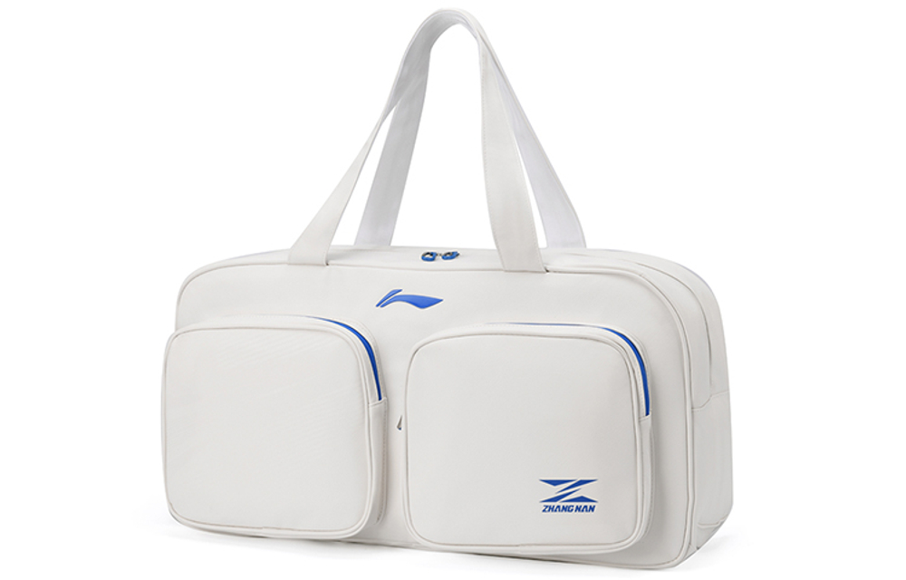 Li Ning PU Travel Bag Regular Unisex White
