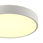 7755/36L MITRA LED SN 539 Светильник металл/акрил/белый LED (30Вт+6Вт) 3000K+3000K D400 IP20 подсветка QUASAR