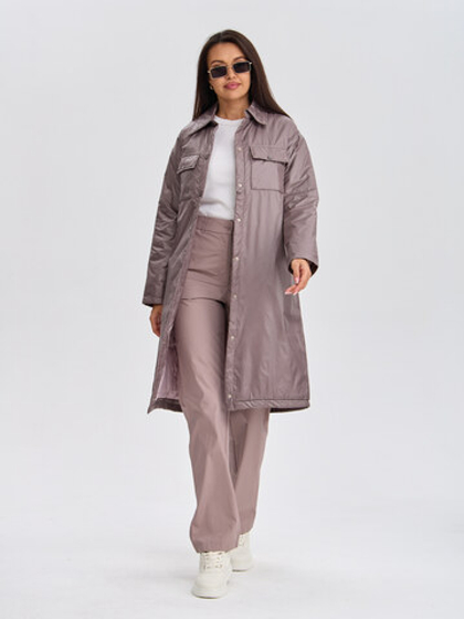 Куртка демисезонная кофейная