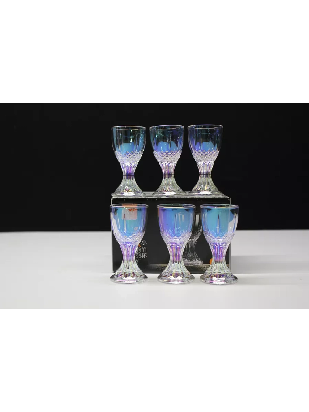 Подарочный набор рюмок 15 мл Радужная коллекция